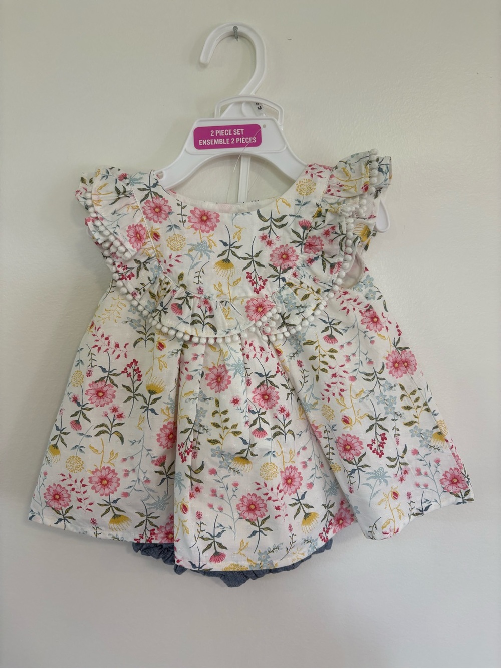 Tommy Bahama Floral Dress & Bloomer Set — 3–6M